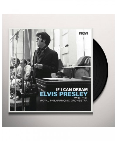 Elvis Presley If I Can Dream: Elvis Presley With The Royal Philharmonic Orchestra Vinyl Record $11.38 Vinyl