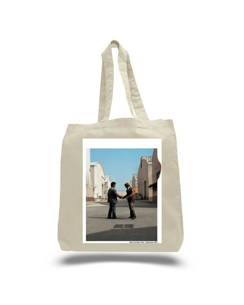 Pink Floyd Wish You Were Here Natural Tote Bag $9.20 Bags