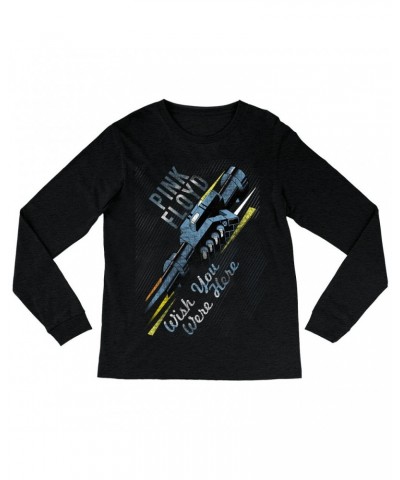 Pink Floyd Long Sleeve Shirt | Wish You Were Here Handshake Art Shirt $12.28 Shirts