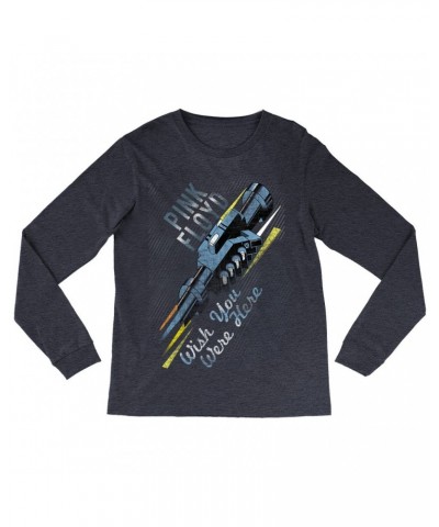 Pink Floyd Long Sleeve Shirt | Wish You Were Here Handshake Art Shirt $12.28 Shirts