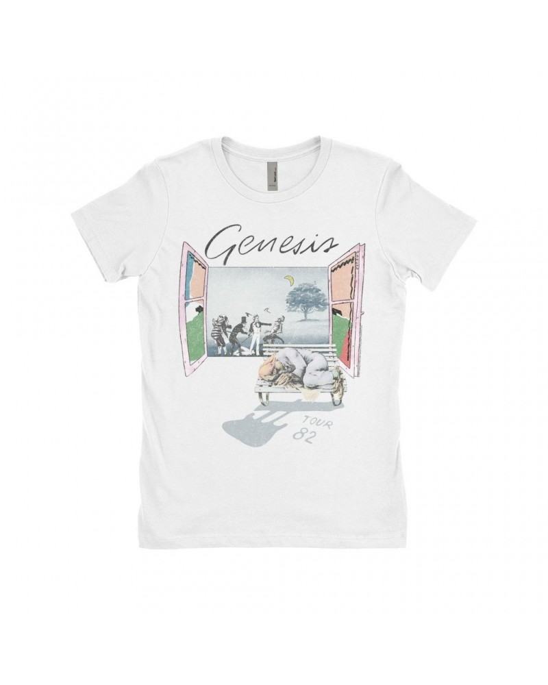 Genesis Ladies' Boyfriend T-Shirt | World Tour 1982 Shirt $8.73 Shirts