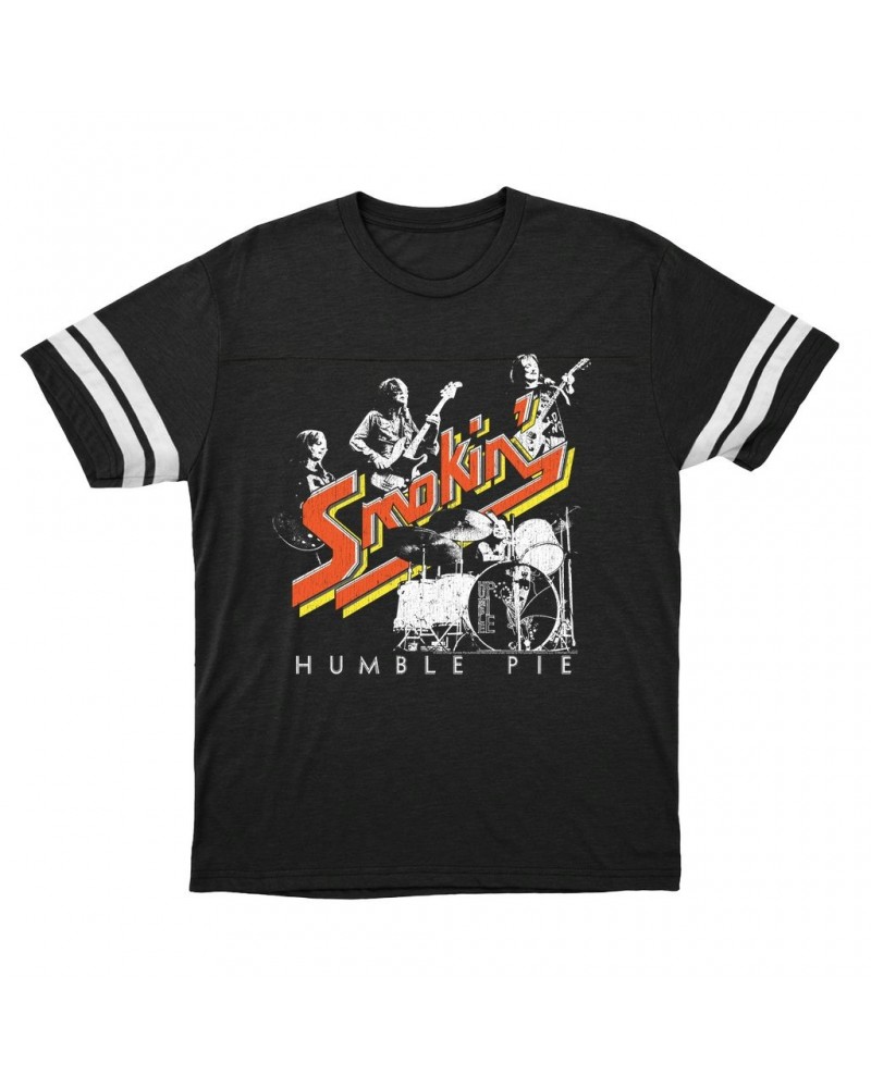 Humble Pie T-Shirt | Smokin' Performance Live Distressed Football Shirt $11.86 Shirts