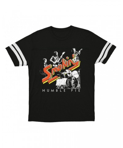 Humble Pie T-Shirt | Smokin' Performance Live Distressed Football Shirt $11.86 Shirts