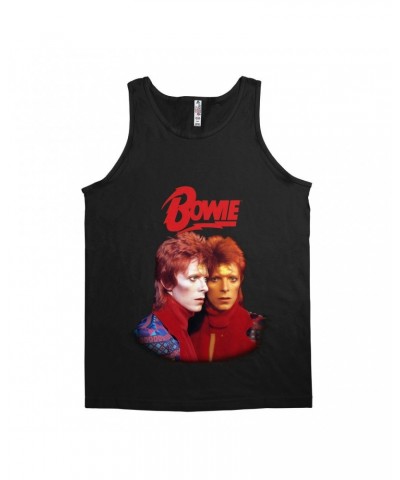 David Bowie Unisex Tank Top | Bowie New York City Shirt $10.73 Shirts