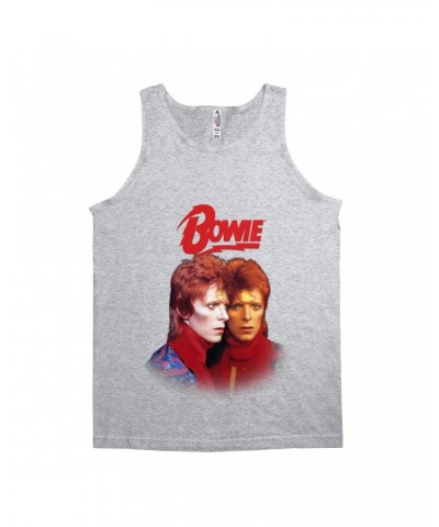 David Bowie Unisex Tank Top | Bowie New York City Shirt $10.73 Shirts