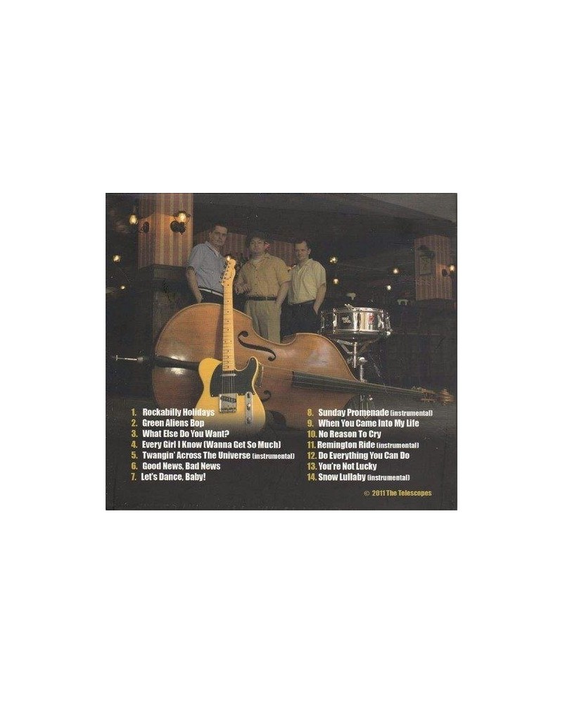 Telescopes TWANGIN' ACROSS THE UNIVERSE CD $12.25 CD