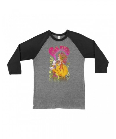 Pink Floyd 3/4 Sleeve Baseball Tee | Marquee London 1966 Promotion Image Shirt $13.18 Shirts