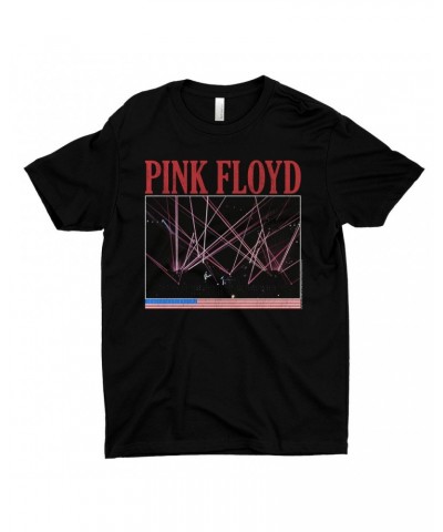 Pink Floyd T-Shirt | Laser Lights On Stage Concert Design Distressed Shirt $12.23 Shirts