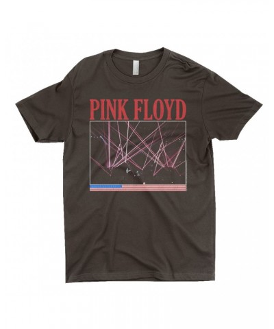 Pink Floyd T-Shirt | Laser Lights On Stage Concert Design Distressed Shirt $12.23 Shirts