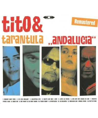 Tito & Tarantula ANDALUCIA CD $8.28 CD