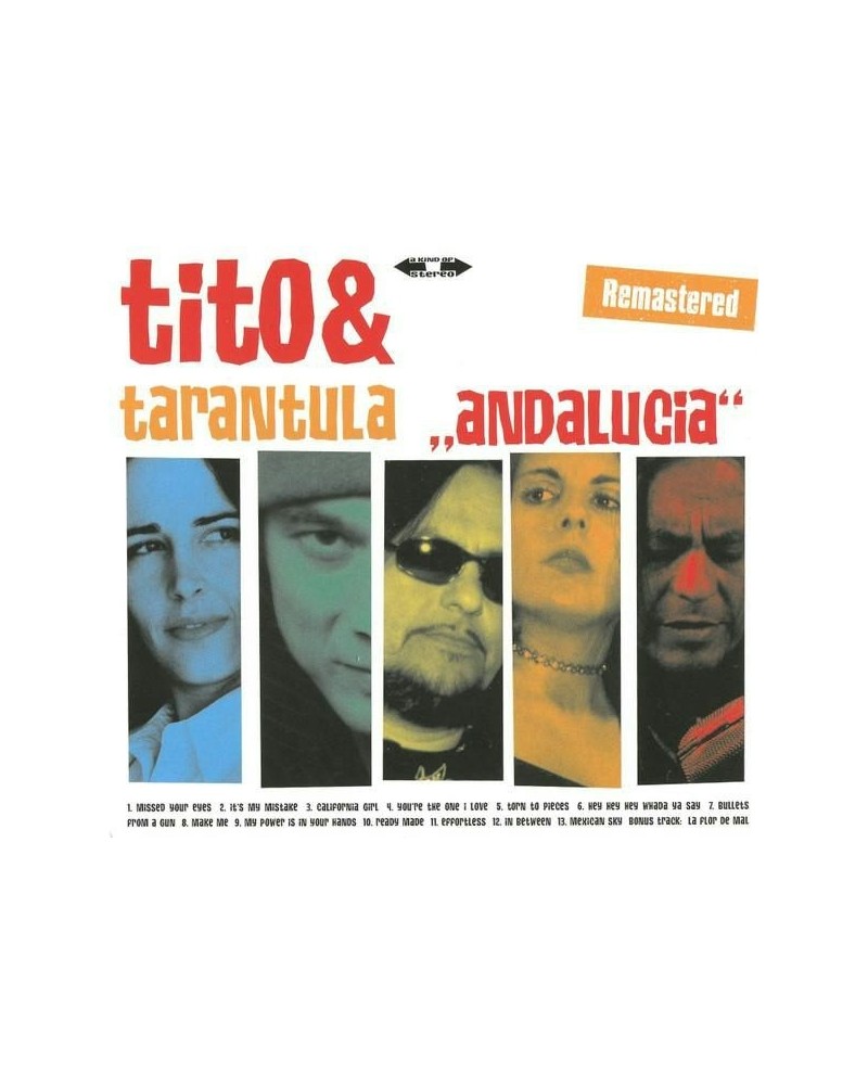 Tito & Tarantula ANDALUCIA CD $8.28 CD