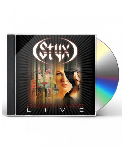 Styx GRAND ILLUSION & PIECES OF EIGHT LIVE CD $4.74 CD