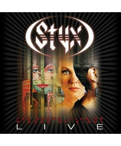 Styx GRAND ILLUSION & PIECES OF EIGHT LIVE CD $4.74 CD