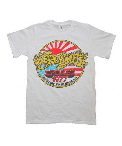 Aerosmith T Shirt | Aerosmith Boston to Budokan Vintage Inspired Slim Fit T-Shirt $6.60 Shirts