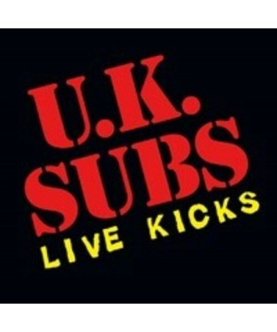 U.K. Subs LIVE KICKS 1977 CD $7.00 CD