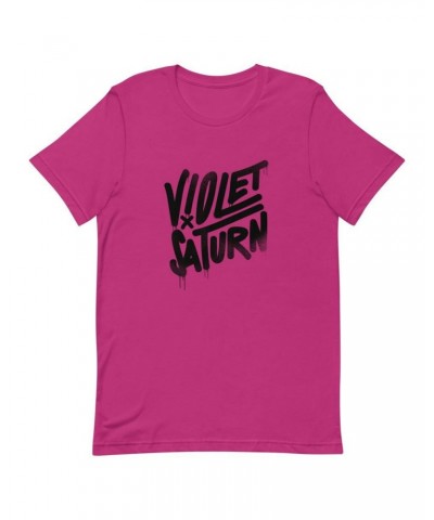 Violet Saturn Short-Sleeve Unisex T-Shirt $10.50 Shirts