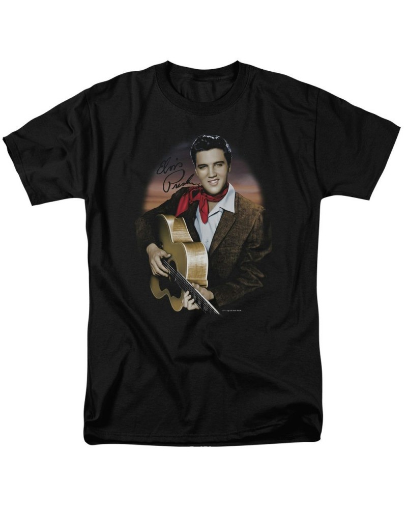 Elvis Presley Shirt | RED SCARF 2 T Shirt $5.40 Shirts