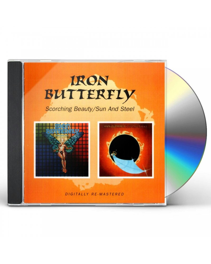 Iron Butterfly SCORCHING BEAUTY / SUN & STEEL (REMASTERED) CD $6.75 CD