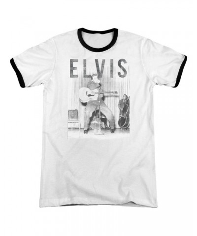 Elvis Presley Shirt | WITH THE BAND Premium Ringer Tee $7.70 Shirts