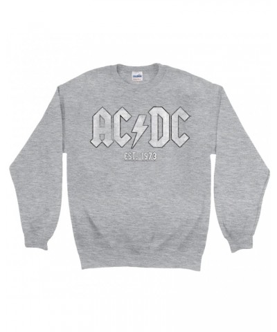 AC/DC Sweatshirt | Est. 1973 Distressed Sweatshirt $14.33 Sweatshirts