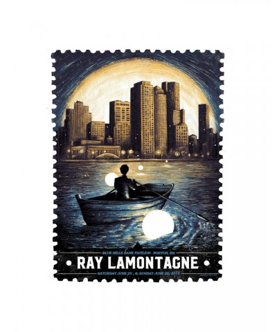 Ray LaMontagne The Ouroboros Tour 2016 - Boston MA Poster $24.00 Decor