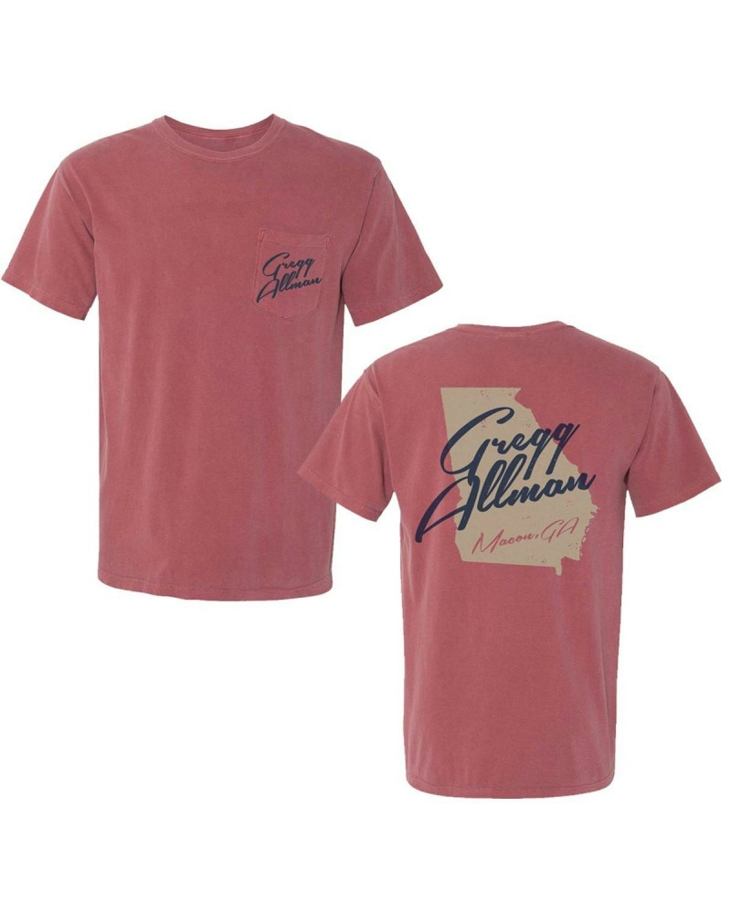 Gregg Allman Macon GA Pocket T-Shirt $12.60 Shirts