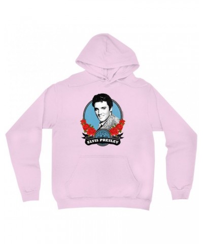 Elvis Presley Sun Records Hoodie | In Roses Distressed Sun Records Hoodie $12.78 Sweatshirts