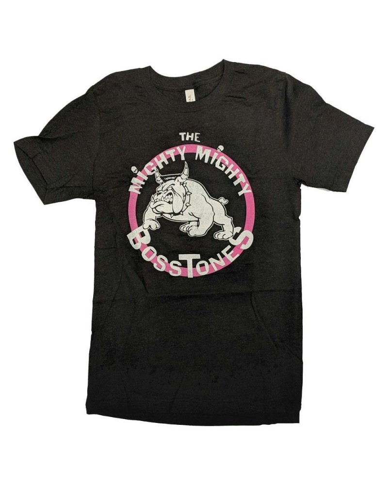 Mighty Mighty Bosstones Vintage Bulldog Pink Circle T-Shirt $10.50 Shirts