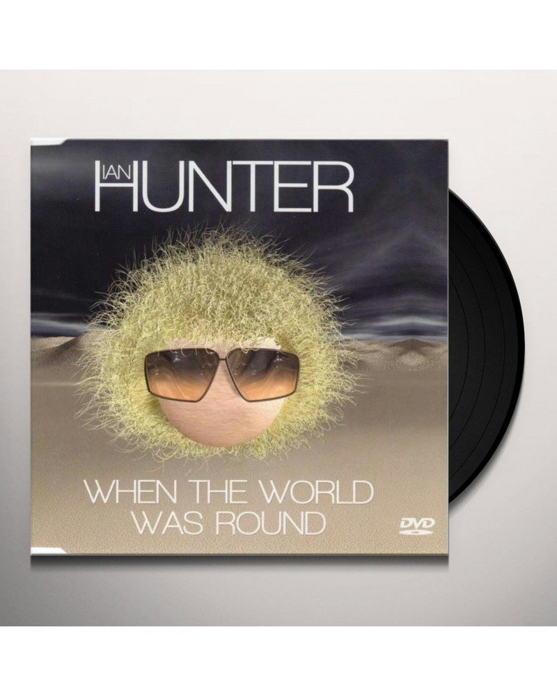 Ian Hunter WHEN THE WORLD WAS ROUND Vinyl Record - UK Release $3.60 Vinyl