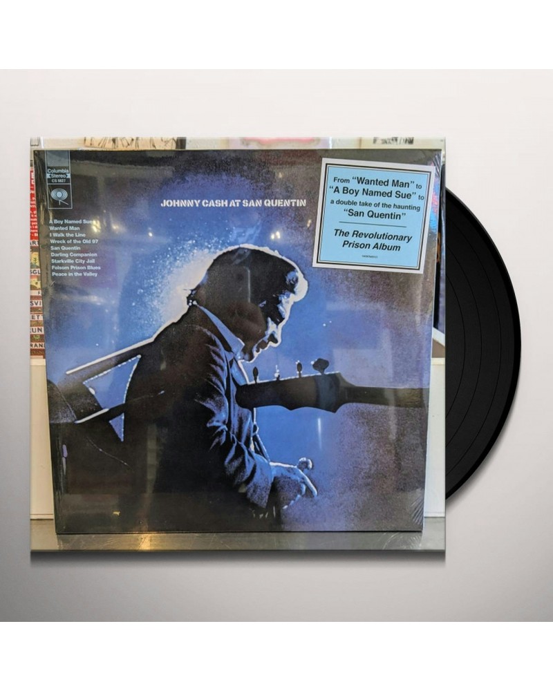 Johnny Cash At San Quentin Vinyl Record $10.78 Vinyl