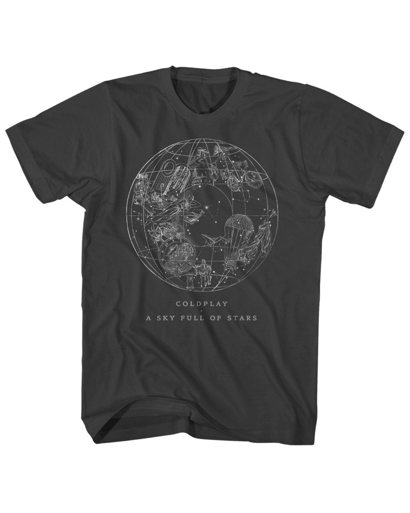 Coldplay T-Shirt | Sky Full Of Stars Shirt $10.64 Shirts