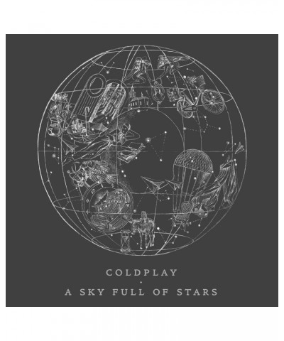 Coldplay T-Shirt | Sky Full Of Stars Shirt $10.64 Shirts