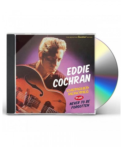 Eddie Cochran CHERISHED MEMORIES / NEVER TO BE FORGOTTEN + 8 CD $3.00 CD