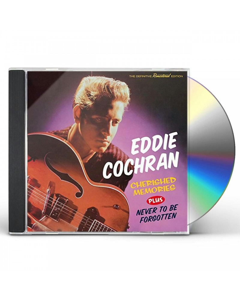 Eddie Cochran CHERISHED MEMORIES / NEVER TO BE FORGOTTEN + 8 CD $3.00 CD