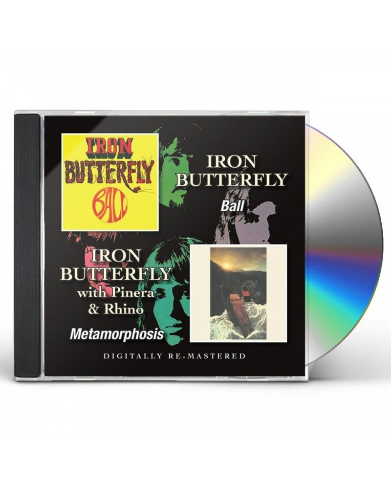 Iron Butterfly BALL / METAMORPHOSIS (REMASTERED) CD $7.35 CD