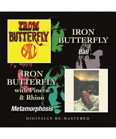 Iron Butterfly BALL / METAMORPHOSIS (REMASTERED) CD $7.35 CD