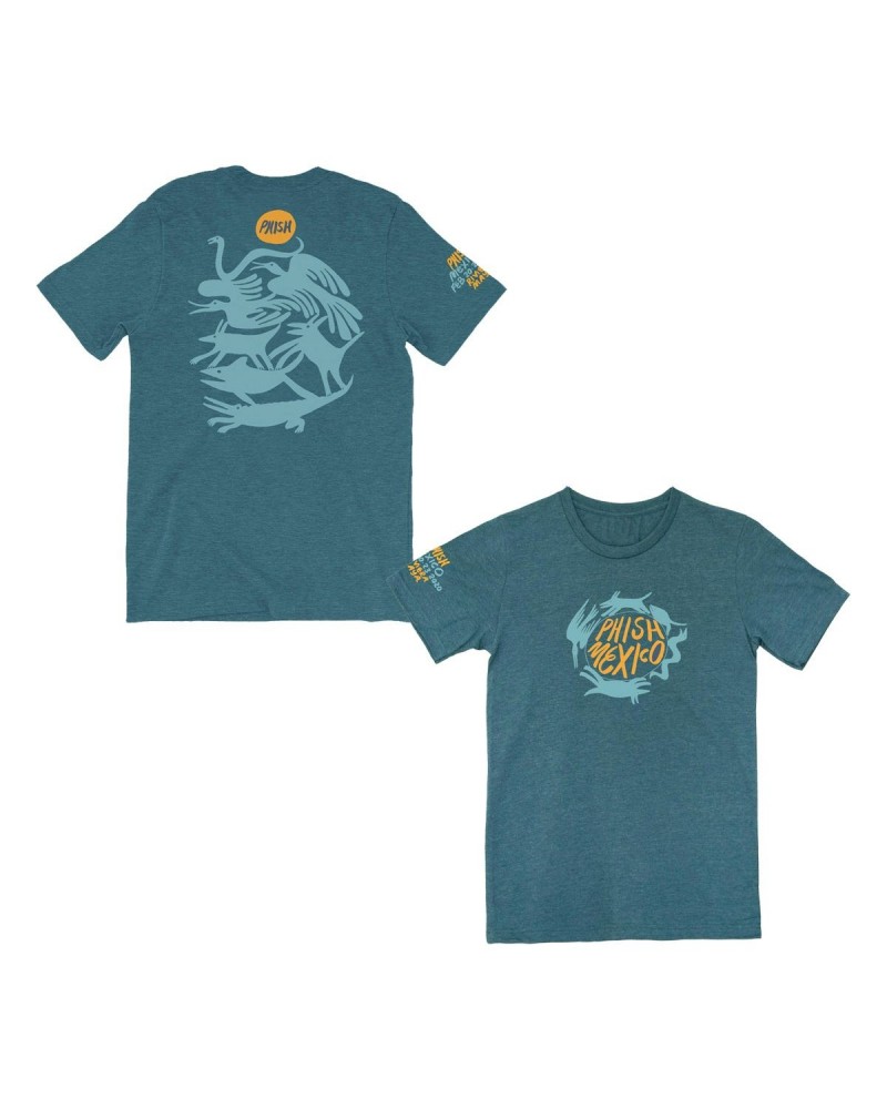 Phish Los Animales Riviera Maya Tee on Slate Blue $10.50 Shirts