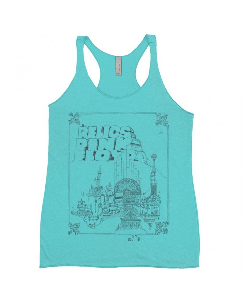 Pink Floyd Ladies' Tank Top | Relics Retro Album Image Shirt $12.74 Shirts