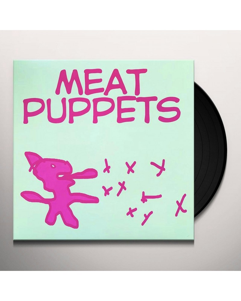 Meat Puppets Rsd Meat Puppets Green In Pink Vinyl Record $4.89 Vinyl