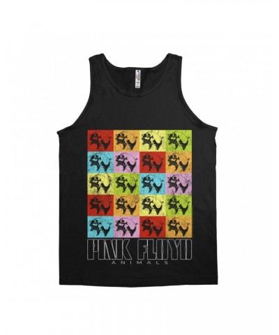 Pink Floyd Unisex Tank Top | Animals Album Pop Art Distressed Shirt $12.23 Shirts