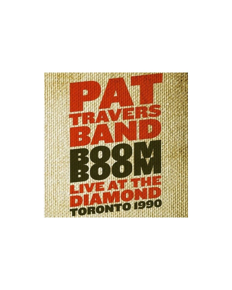 Pat Travers BOOM BOOM: LIVE AT THE DIAMOND 1990 CD $6.82 CD