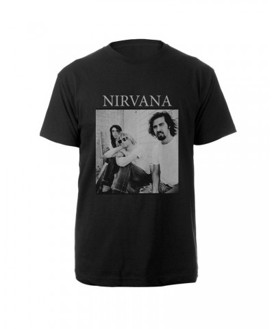 Nirvana "B&W Sitting Photo" Tee $7.04 Shirts