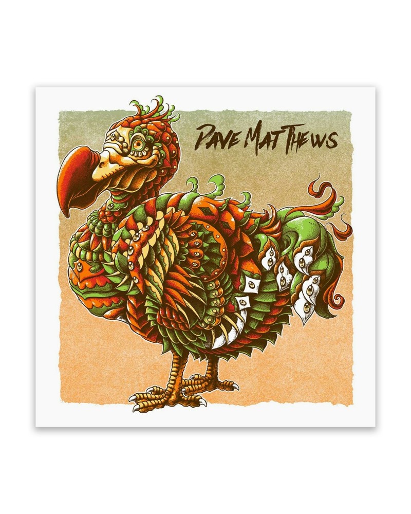 Dave Matthews Band “Dodo” Song Poster – Regular (Orange) $22.00 Decor