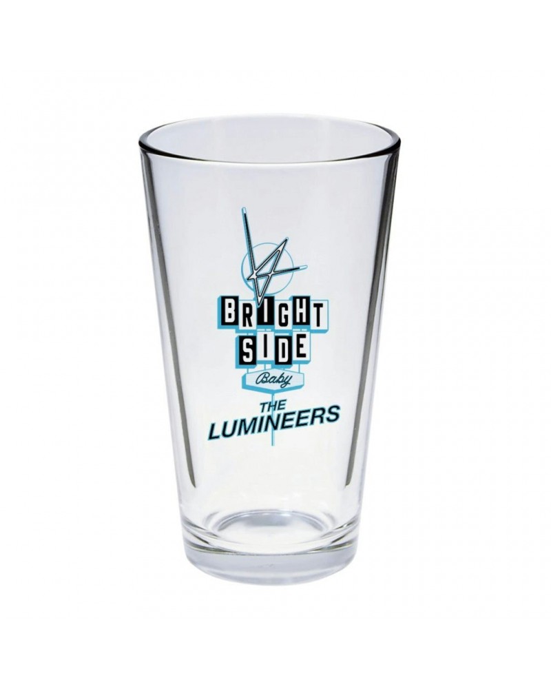 The Lumineers BRIGHTSIDE Motel Pint Glass $6.20 Drinkware