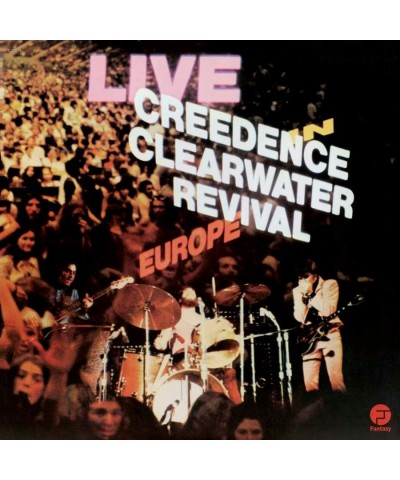 Creedence Clearwater Revival Live In Europe Vinyl Record $19.25 Vinyl