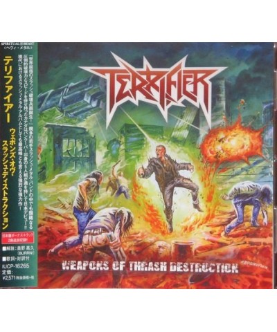 Terrifier WEAPONS OF THRASH DESTRUCTION CD $11.70 CD