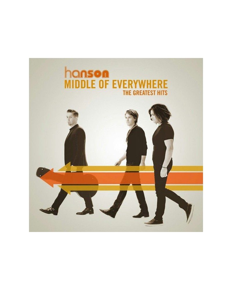 Hanson MIDDLE OF EVERYWHERE (ORANGE VINYL) Vinyl Record $11.39 Vinyl