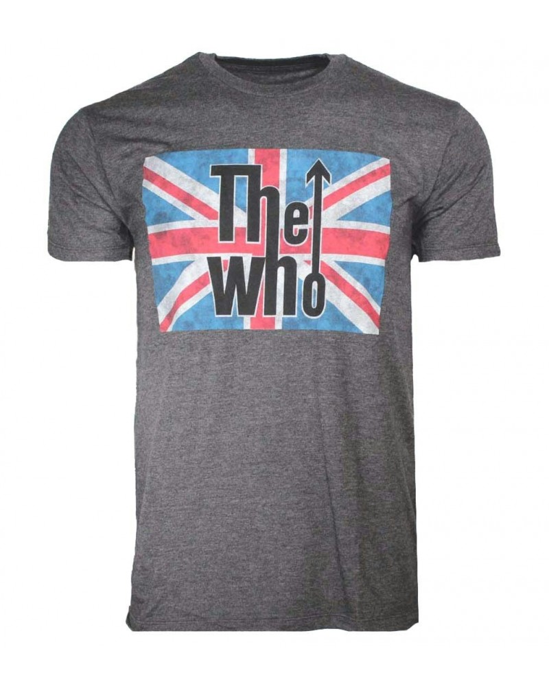 The Who T Shirt | The Who Union Jack Logo T-Shirt $6.98 Shirts