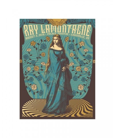 Ray LaMontagne The Ouroboros Tour 2016 - Louisville KY Poster $7.65 Decor