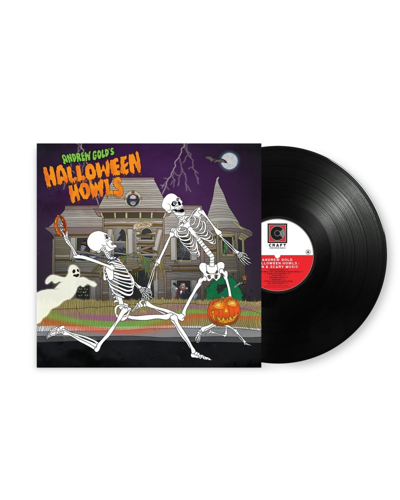 Andrew Gold Halloween Howls: Fun & Scary Music (LP - Signed by Jess Rotter) (Vinyl) $14.39 Vinyl